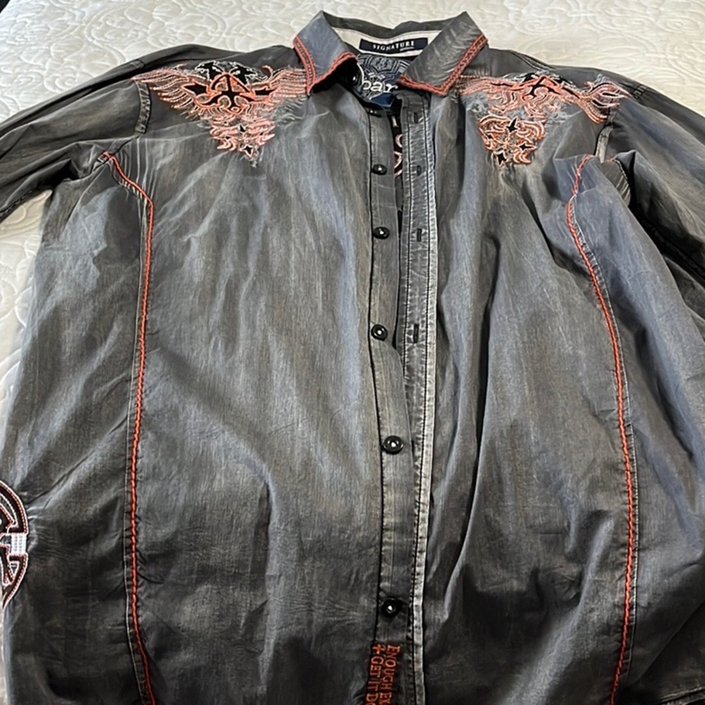 3 mens long sleeve shirts
